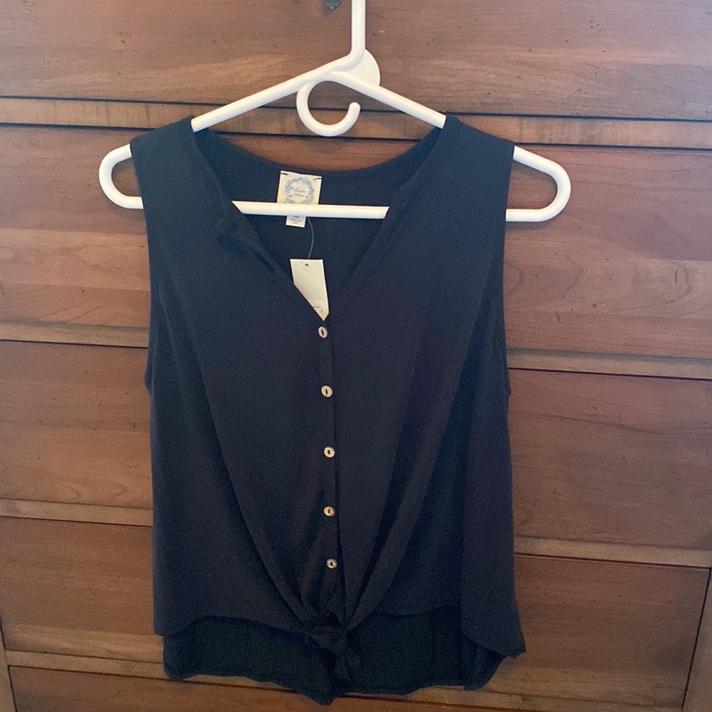 Black top from Francesca's